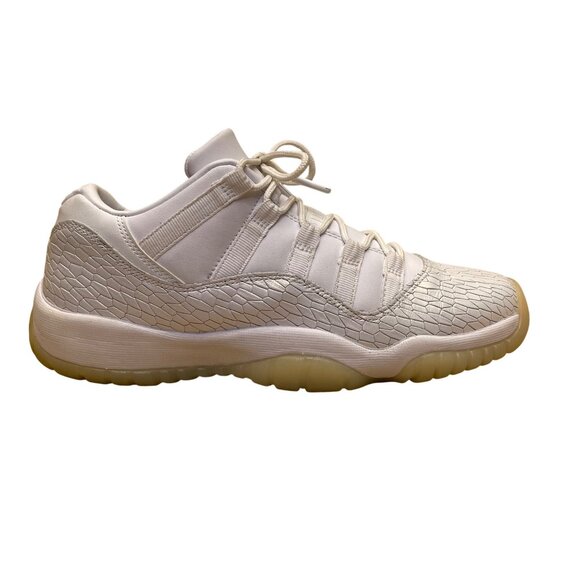 Air Jordan Youth Frost White Triple XI Retro Low Premium GS Sneakers Size 6.5Y - Picture 1 of 9